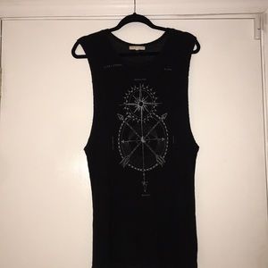 Truly Madly Deeply Black Tank